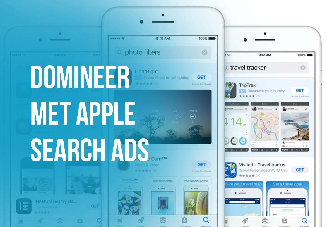 Domineer met Apple Search ads