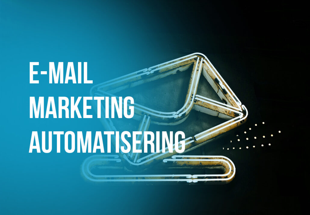 Uitgelichte header email marketing automatisering , email weergave in een postvak