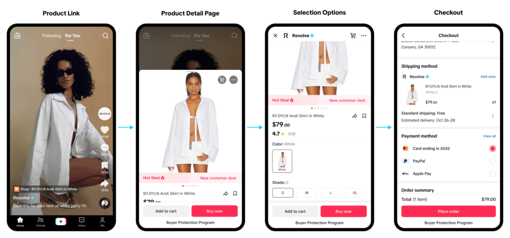 TikTok Shops - productpagina